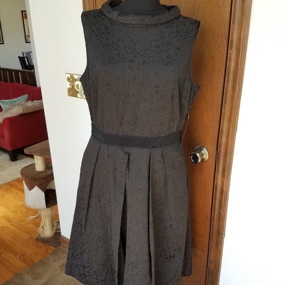 Black Eva Mendes Dress Peek-a-Boo with POCKETS - Picture 1 of 9